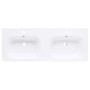 Lavabo empotrado doble SMC blanco 1205x460x145 mm de vidaXL, Lavabos - Ref: Foro24-146522, Precio: 173,64 €, Descuento: %