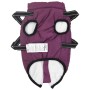 Abrigo para perro con arnés impermeable reflectante XL morado de , Ropa para perros - Ref: Foro24-4019904, Precio: 19,34 €, D...