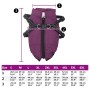 Abrigo para perro con arnés impermeable reflectante XL morado de , Ropa para perros - Ref: Foro24-4019904, Precio: 19,34 €, D...