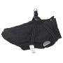 Abrigo para perro con arnés impermeable reflectante 3XL negro de , Ropa para perros - Ref: Foro24-4019912, Precio: 21,08 €, D...