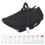 Abrigo para perro con arnés impermeable reflectante 3XL negro de , Ropa para perros - Ref: Foro24-4019912, Precio: 21,08 €, D...