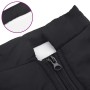 Abrigo para perro con arnés impermeable reflectante XL negro by , Clothes for dogs - Ref: Foro24-4019910, Price: 19,34 €, Dis...