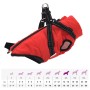 Abrigo para perro con arnés impermeable reflectante XL rojo de , Ropa para perros - Ref: Foro24-4019950, Precio: 19,34 €, Des...