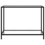 Transparent tempered glass console table 100x35x75 cm by vidaXL, Side tables - Ref: Foro24-322835, Price: 69,85 €, Discount: %