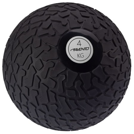 Avento Balón medicinal con textura negro 4 kg de Avento, Balones para rehabilitación - Ref: Foro24-433382, Precio: 33,35 €, D...