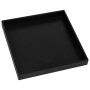 Mesa auxiliar negra y dorada MDF 38x38x38,5 cm de vidaXL, Mesas auxiliares - Ref: Foro24-322799, Precio: 31,96 €, Descuento: %