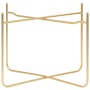 Black and gold MDF side table 38x38x38.5 cm by vidaXL, Side tables - Ref: Foro24-322799, Price: 32,04 €, Discount: %