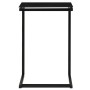 Black tempered glass side table 40x40x60 cm by vidaXL, Side tables - Ref: Foro24-322784, Price: 43,73 €, Discount: %