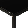 Black tempered glass side table 40x40x60 cm by vidaXL, Side tables - Ref: Foro24-322784, Price: 43,73 €, Discount: %