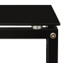 Black tempered glass side table 40x40x60 cm by vidaXL, Side tables - Ref: Foro24-322784, Price: 43,73 €, Discount: %