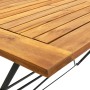 Folding garden table made of solid acacia wood 120x70x74 cm by vidaXL, Garden tables - Ref: Foro24-313159, Price: 141,23 €, D...