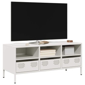 Mueble para TV acero laminado en frío blanco