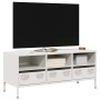 Mueble para TV acero laminado en frío blanco 101,5x39x43,5 cm | Foro24|Onlineshop| Casa, Jardín y Más Foro24.es