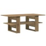 Mesa de centro madera ingeniería roble artesanal 102x55x42cm de , Mesas de centro - Ref: Foro24-855851, Precio: 55,15 €, Desc...