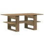 Mesa de centro madera ingeniería roble artesanal 102x55x42cm de , Mesas de centro - Ref: Foro24-855851, Precio: 55,15 €, Desc...