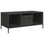 Mesa de centro acero laminado en frío negro 101,5x50x43,5 cm | Foro24|Onlineshop| Casa, Jardín y Más Foro24.es