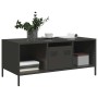 Mesa de centro acero laminado en frío negro 101,5x50x43,5 cm | Foro24|Onlineshop| Casa, Jardín y Más Foro24.es