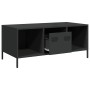 Mesa de centro acero laminado en frío negro 101,5x50x43,5 cm | Foro24|Onlineshop| Casa, Jardín y Más Foro24.es