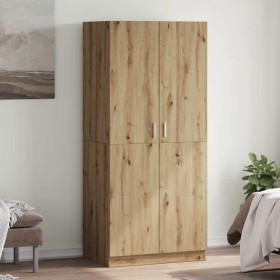 Armario madera de ingeniería roble artisan 90x52x200 cm von , Kleiderschränke - Ref: Foro24-855885, Preis: 214,90 €, Rabatt: %