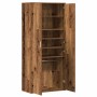 Mueble zapatero madera de ingeniería envejecida 80x39x178 cm de , Zapateros y organizadores de calzado - Ref: Foro24-856044, ...