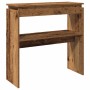 Mesa consola madera de ingeniería envejecida 80x30x80 cm | Foro24|Onlineshop| Casa, Jardín y Más Foro24.es