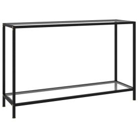 Mesa de consola transparente vidrio templado 120x35x75 cm de vidaXL, Mesas auxiliares - Ref: Foro24-322839, Precio: 68,99 €, ...