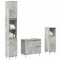 Set muebles de baño 2 piezas madera contrachapada gris hormigón by , Bathroom furniture - Ref: Foro24-3324956, Price: 181,31 ...