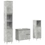 Set muebles de baño 2 piezas madera contrachapada gris hormigón de , Muebles de baño - Ref: Foro24-3324956, Precio: 181,31 €,...