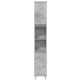 Set muebles de baño 2 piezas madera contrachapada gris hormigón de , Muebles de baño - Ref: Foro24-3324956, Precio: 181,31 €,...