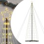 Árbol de Navidad cono de luz 1534 LEDs blanco cálido 503 cm de , Arboles de navidad - Ref: Foro24-4016456, Precio: 133,12 €, ...