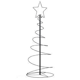 Árbol de Navidad cono de luz 80 LEDs blanco cálido 120 cm de , Luces de Navidad - Ref: Foro24-4019497, Precio: 52,07 €, Descu...