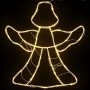 Luces de Navidad Silueta de ángel 2 piezas 50LEDs blanco cálido | Foro24|Onlineshop| Casa, Jardín y Más Foro24.es