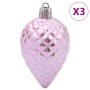 Bolas de Navidad 98 unidades rosa Ø3/4/6 cm de , Adornos festivos - Ref: Foro24-4100012, Precio: 24,42 €, Descuento: %