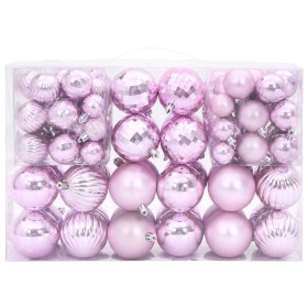 Bolas de Navidad 100 unidades rosa Ø3/4/6 cm von , Festliche Dekorationen - Ref: Foro24-4100006, Preis: 23,79 €, Rabatt: %