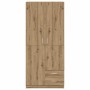 Armario de madera de ingeniería roble artesanal 80x52x180 cm de , Armarios roperos - Ref: Foro24-855887, Precio: 221,83 €, De...