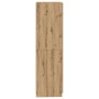 Armario de madera de ingeniería roble artesanal 80x52x180 cm de , Armarios roperos - Ref: Foro24-855887, Precio: 221,83 €, De...