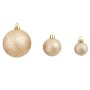 Lot Weihnachtskugeln 100 Stück rosa/gold 3/4/6 cm von vidaXL, Festliche Dekorationen - Ref: Foro24-245716, Preis: 29,66 €, Ra...