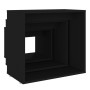 Mesas apilables 3 piezas madera contrachapada negro by , Side tables - Ref: Foro24-808577, Price: 47,88 €, Discount: %