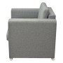 Conjunto de sofás 3 unidades tela gris claro de , Sofás - Ref: Foro24-274213, Precio: 975,54 €, Descuento: %