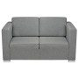 Conjunto de sofás 3 unidades tela gris claro de , Sofás - Ref: Foro24-274213, Precio: 975,54 €, Descuento: %