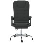 Silla de oficina reclinable con masaje terciopelo negro | Foro24|Onlineshop| Casa, Jardín y Más Foro24.es