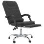 Silla de oficina reclinable con masaje terciopelo negro | Foro24|Onlineshop| Casa, Jardín y Más Foro24.es