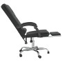 Silla de oficina reclinable con masaje terciopelo negro | Foro24|Onlineshop| Casa, Jardín y Más Foro24.es