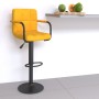 Taburete de cocina de terciopelo amarillo mostaza | Foro24|Onlineshop| Casa, Jardín y Más Foro24.es