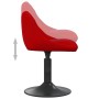 Silla de comedor terciopelo rojo tinto | Foro24|Onlineshop| Casa, Jardín y Más Foro24.es