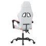 Silla gaming cuero sintético blanco y rosa de , Sillones para videojuegos - Ref: Foro24-3143875, Precio: 117,99 €, Descuento: %