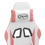 White and pink synthetic leather gaming chair by , Gaming chairs - Ref: Foro24-3143875, Price: 117,99 €, Discount: %