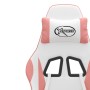 White and pink synthetic leather gaming chair by , Gaming chairs - Ref: Foro24-3143875, Price: 117,99 €, Discount: %