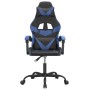 Silla gaming cuero sintético negro y azul | Foro24|Onlineshop| Casa, Jardín y Más Foro24.es