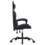 Silla gaming cuero sintético negro y azul | Foro24|Onlineshop| Casa, Jardín y Más Foro24.es